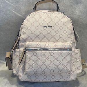 nine west backpack grey